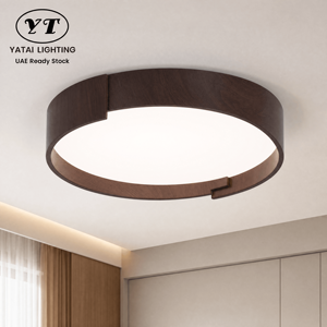 48W Modern Round Acrylic Iron Led <b>Ceiling</b> <b>Light</b> With <b>Remote</b> Dimmable Tri Color For Bedroom Living Room Surface Mount - Product Image 1