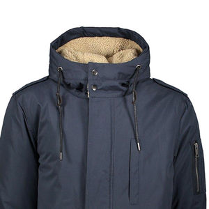Chaqueta de Plumón Estilo Canadiense para Hombre al por Mayor, Abrigo Grueso de Invierno con Característica Impermeable y Relleno de Algodón para Uso en Exteriores - Product Image 6