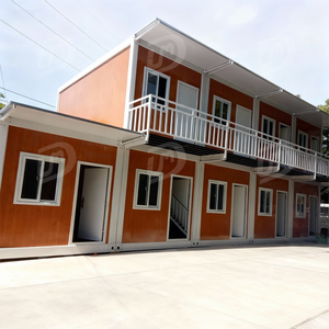 Casa Prefabbricata Modulare in Acciaio Resistente <span class=keywords><strong>a</strong></span> Vento e Pioggia, Smontabile, per Uso Alberghiero con Servizio di Installazione - Product Image 1