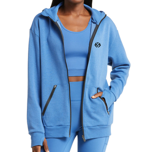 Sweats à capuche de style décontracté pour femmes en tissu polaire de haute qualité - Product Image 1