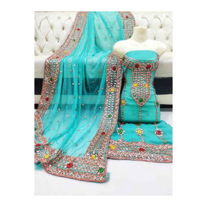 Robe élégante Salwar Suit Punjabi Collection Pakistanaise Indienne Femmes Shalwar Kameez produit à vendre - Product Image 6