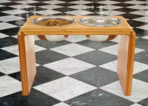 Cuenco de alimentación para mascotas elegante y seguro para perros de cresecent Crafts - Product Image 2