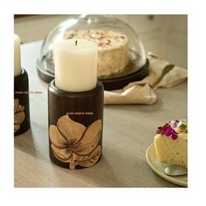 Modern Style Antique <b>White</b> Color Wood <b>Candle</b> Holder Handmade Vintage Style <b>Candle</b> Stand Premium Quality <b>Candle</b> High <b>Pillar</b> Stand - Product Image 6