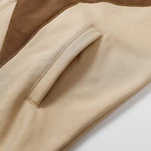 Diseño personalizado Raw Hem sudaderas con capucha Unisex 100 algodón corte borde Sudadera con capucha impresión corte borde personalizado corte y coser Sudadera con capucha - Product Image 4