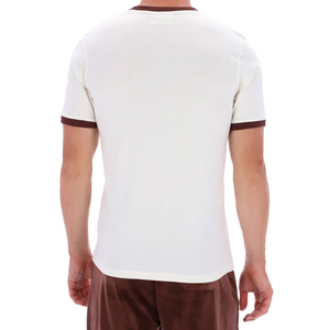 เสื้อยืดผ้าฝ้ายโพลีเอสเตอร์สำหรับผู้ชายเสื้อยืดพิมพ์ลายโลโก้แบบกำหนดเอง2025 - Product Image 6