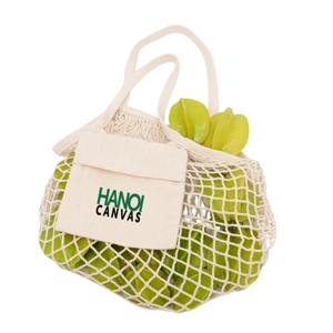 Sacs en filet Sacs en coton écologique pour le stockage des légumes et l'épicerie Fabricant vietnamien OEM personnalisé - Product Image 1