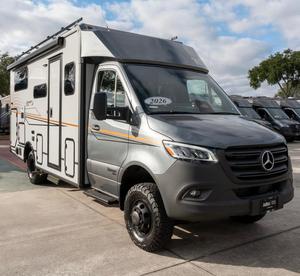 Luxury 4x4 Truck Camper Travel Motorhome Outdoor Camping New RV Camper Off-Road Recreational Vehicle Caravan Steel Gray/Dark - Product Image 2