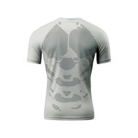 Rashguard pour homme à manches longues personnalisé, antibactérien, avec tissu léger, Rashguard à manches courtes