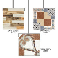 Carreaux de sol en céramique économiques 40x40cm, design tapis, meilleure qualité pour les intérieurs de maison