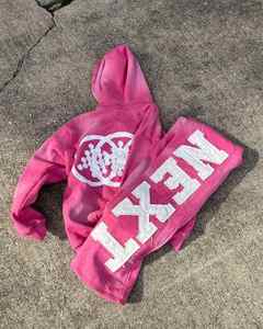 เสื้อฮู้ดสำหรับผู้ชายผ้าหนาปักลายวินเทจสำหรับใส่วอร์มน้ำหนักแบบกำหนดเอง - Product Image 3