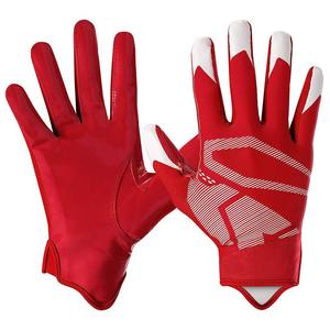 Gants de football américain entièrement personnalisables dorés du Pakistan, modèle professionnel de haute qualité TI-1451 - Product Image 2