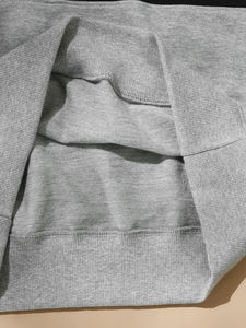 Sweat-shirt pull Slim Fit en coton de haute qualité Logo personnalisé imprimé Vintage col rond doublé Design sport tricoté solide - Product Image 5