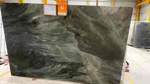 Modern Luxury Hotel Interiors Emerald Fusion <b>Marble</b> Slab and Polished Calcite Floor Tiles Waterproof for Villa and Indoor Use - Product Image 5