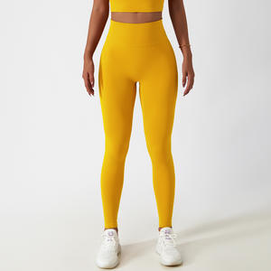 Wholesale High Quality Workout High Waisted Pants Fitness Woman Customize Gym <b>Scrunch</b> <b>Butt</b> Lifting <b>Leggings</b> - Product Image 3