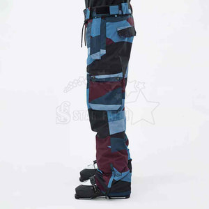 Pantalones de Esquí Casuales para Hombre, Corte Recto, Transpirables, Ligeros, Duraderos, de Poliéster/Nailon, para Clima Frío, Nieve, Aventura, Invierno - Product Image 4