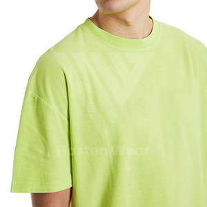 Fabricant professionnel Tenue décontractée pour hommes 100% coton T-shirts OEM ODM Design Coupe ample Épaule tombante Écologique Respirant - Product Image 6