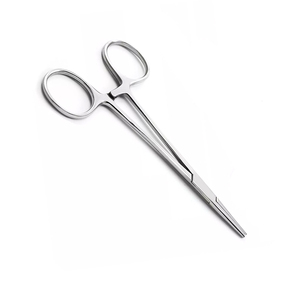 Pinzas Hemostáticas Quirúrgicas de un Solo Uso, Tipo Halstead Mosquito Kocher, de Acero Inoxidable, 125 mm - Product Image 3