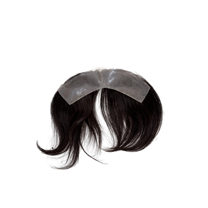 Prothèse capillaire Frontline pour hommes avec base en dentelle et technologie de base mono, 100% cheveux humains naturels, texture lisse - Product Image 1