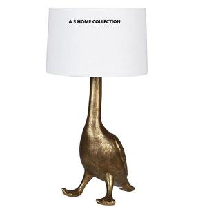 Aspecto elegante Ramas chapadas en oro y flores de color blanco Diseñador de mesa y lámpara de pie Fiestas y suministro de decoración de Resort - Product Image 6