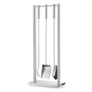 Outils décoratifs en fer de cheminée avec poignées durables et base sculptée adaptée aux aménagements intérieurs haut de gamme - Product Image 6