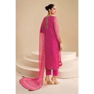 Conjunto de Traje de Chifón Bordado para Mujer SF-626 - Product Image 2