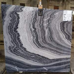 Losas de Mármol Negro Mercurio de Diseño, Acabado Pulido, Piedra Natural, Fabricación Personalizada, Encimeras Impermeables, Comedor Moderno Interior - Product Image 6