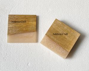 Posavasos para beber al mejor precio, posavasos para té resistentes al calor, posavasos de resina de madera de estilo clásico, utensilios de cocina más vendidos - Product Image 4