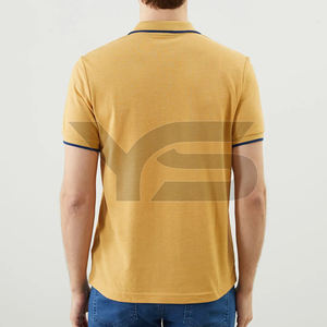 Camisa Polo Personalizada de Moda Masculina - Camisa Transpirable de Manga Corta con Cierre de Botones Delanteros y Logotipo Bordado Personalizado - Product Image 3