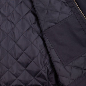 Veste d'hiver à col montant formelle personnalisée, best-seller, sublimation, broderie haute définition, tissu imprimé en relief, logo frontal, vente en gros - Product Image 6