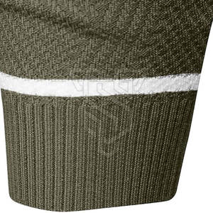 Meilleures ventes Sweat-shirt tricoté coupe ajustée et confortable pour homme, vêtements d'hiver décontractés avec motif uni - Product Image 2