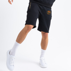 Ensemble de vêtements pour hommes avec logo personnalisé jogging à capuche court de printemps avec demi fermeture éclair ensemble short grande taille - Product Image 6
