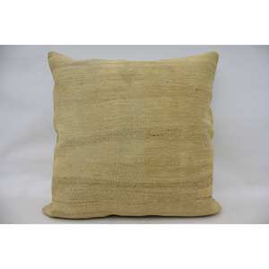 Almohada de lana de retazos Kantha Beige, 28x28 pulgadas, diseño rústico de lujo, tejido bordado esponjoso Vintage, estampado cuadrado Premium de 18x18 - Product Image 1