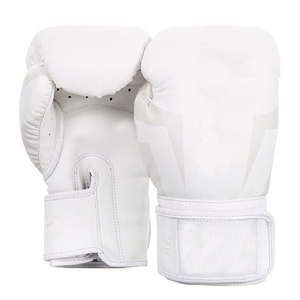 Vente en gros Gants de boxe professionnels en cuir unisexe avec logo personnalisé Équipement d'arts martiaux gagnant - Product Image 5