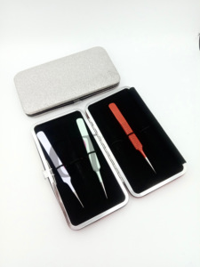 อุปกรณ์เสริมความงามด้ามจับเพชรทำจากสเตนเลสสตีลเคลือบผงสีต่างกันแบบมืออาชีพ - Product Image 6