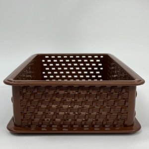 Véritable plateau alimentaire rectangulaire en plastique PP inodore non toxique taille personnalisée OEM ODM service disponible - Product Image 5