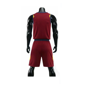 Maillots de basket-ball personnalisés hommes ensembles d'uniformes de basket-ball maillot professionnel chemises de basket-ball respirantes à séchage rapide - Product Image 4