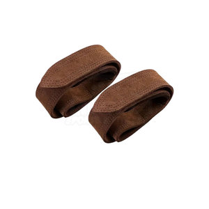 2025 correas de elevación de cuero de alta calidad para protección de entrenamiento Fabricación de fábrica correas de elevación de cuero - Product Image 1