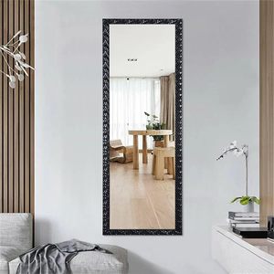 Accueil minimaliste grand miroir de dressing suspendu et de sol en verre rustique décoratif pleine longueur - Product Image 5