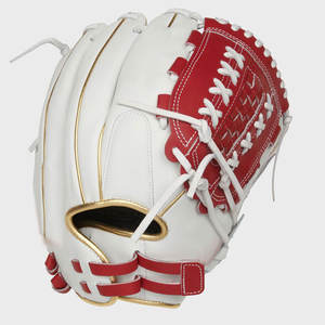 Gants de receveur en cuir véritable tendance, logo personnalisé, gants d'équipe, qualité supérieure, respirants, gants de baseball - Product Image 1