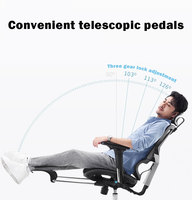 Chaise ergonomique de haute qualité SIHOO M90B M90C, tissu extensible, mobilier de bureau, chaise de bureau