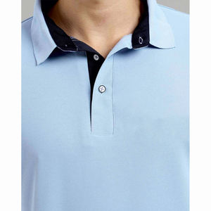 Polo pour homme 100% coton Design unique à séchage rapide avec motif solide Taille Plus Fabriqué au Pakistan - Product Image 4