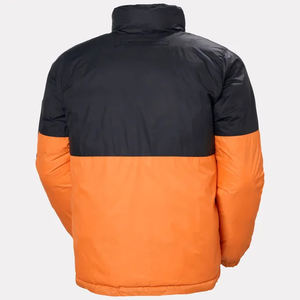 Chaqueta de Plumón para Hombre con Logotipo Personalizado, Capucha Desmontable, Chaqueta de Invierno Cálida con Relleno de Plumón, Chaqueta Reversible - Product Image 3