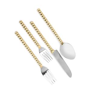 Brillant poli de haute qualité avec une fourchette en laiton pur ensemble de cuillères produit de vente chaud pour la maison et le restaurant - Product Image 5