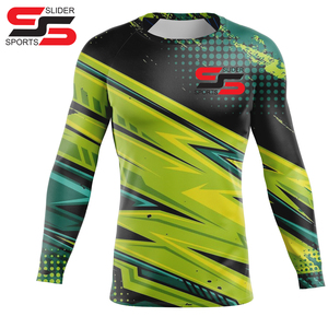 Design Compression Rash Guard Rashguard 2026 Respirant Surdimensionné Personnalisé Sublimé Imprimé Mens Rash Guard - Product Image 4