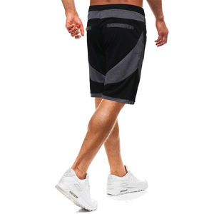 Pantalones cortos de gimnasio de Color personalizado para hombre, pantalones cortos de entrenamiento cruzado para levantamiento de pesas para culturismo, tela de malla de tamaño 6XL - Product Image 6