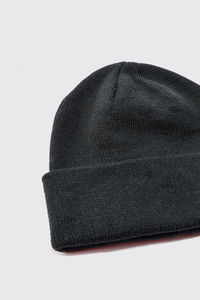 Logo de broderie personnalisé 100% acrylique vierge jacquard laine hommes bonnet vêtements d'hiver chaud léger bonnet tricoté - Product Image 5