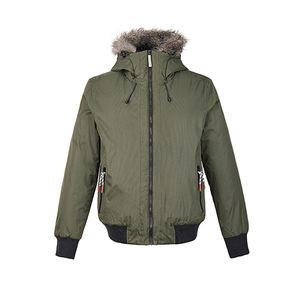 Veste coupe-vent imperméable à capuche pour homme, écologique, avec toile à séchage rapide pour l'hiver - Services OEM personnalisables - Product Image 1