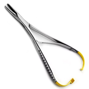 Porte-aiguille orthodontique Mathieu TC Instruments chirurgicaux hémostats dentaires CE - Product Image 1