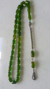 ARTESANÍA TASBIH ESPIRITUAL MINDFULNESS SLAMIC EID REGALOS HERRAMIENTA DE ORACIÓN Oración Misbah33 Cuentas Mástil musulmán Khan Islámico Eid Tesbih - Product Image 5