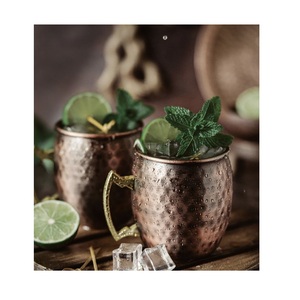 Copper <b>Glass</b> Traditional Pure Handmade Water Tumbler Ayurveda Lifestyle Choice for Home Kitchen Dining Hotels Office and Gifting - Product Image 4